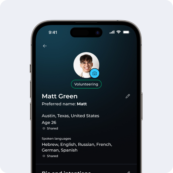 Customizable Profile